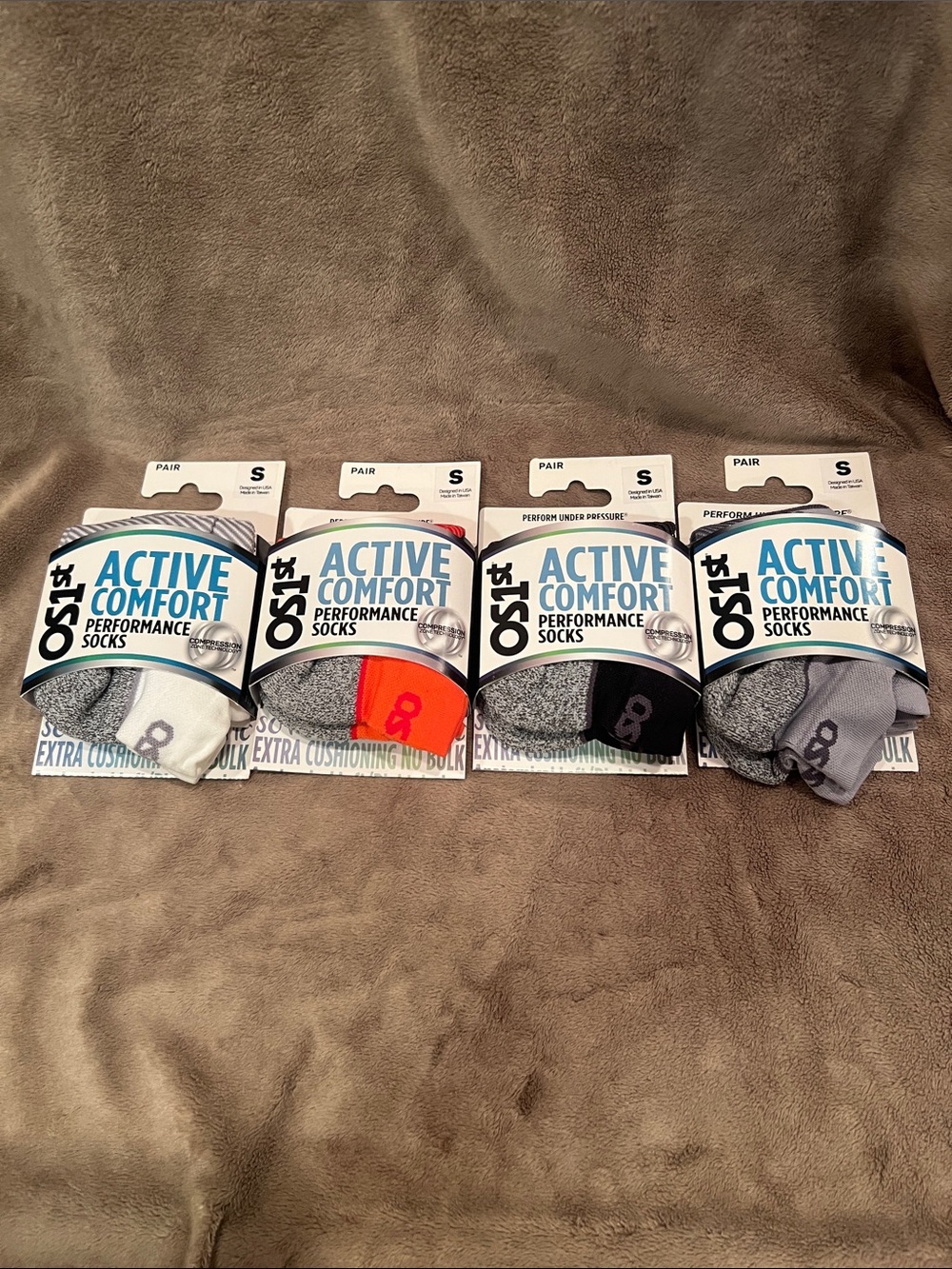 Active Comfort Performance Women’s Athletic Socks - Assorted Colors